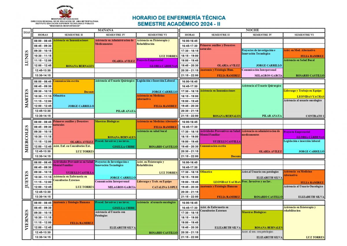 HORARIO ET 2024-2